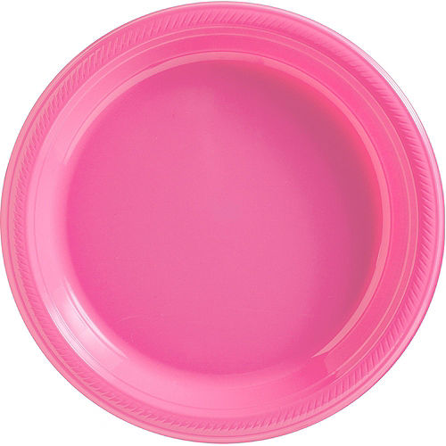 Nav Item for Bright Pink Plastic Tableware Kit for 20 Guests Image #3