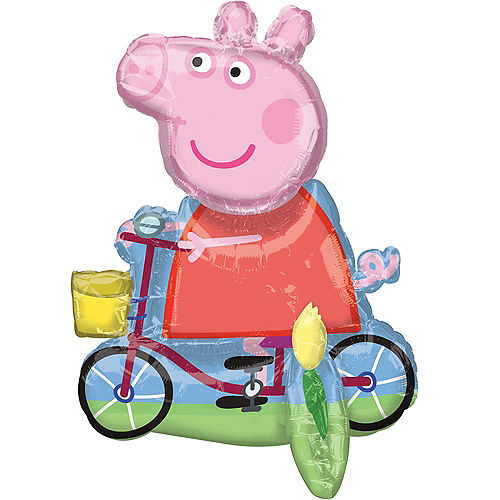 Air-Filled Sitting Peppa Pig Balloon, 22in Image #1