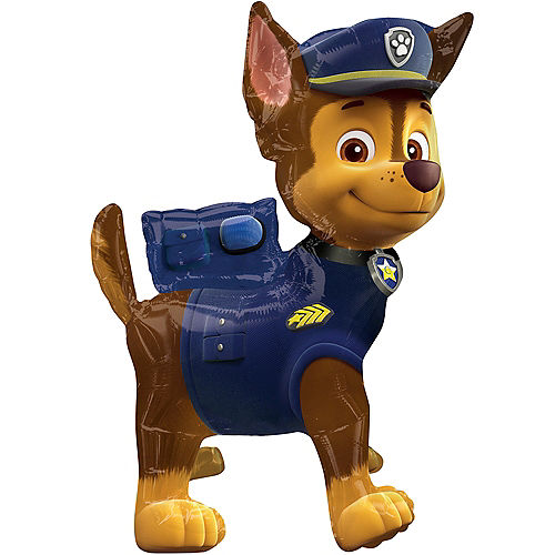 Air-Filled Sitting Chase Balloon, 24in - PAW Patrol Image #1