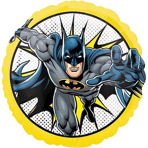 Nav Item for Comic Batman Deluxe Airwalker Balloon Bouquet, 8pc Image #3