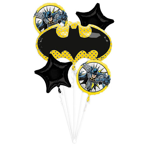 Nav Item for Batman Balloon Bouquet, 17pc - DC Comics Image #2