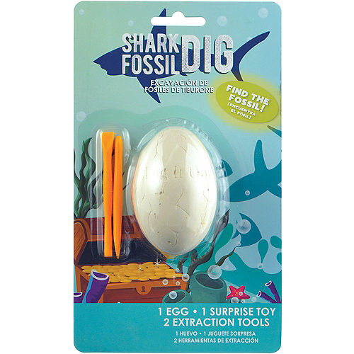 Shark Fossil Dig Set with Surprise Toy Image #1