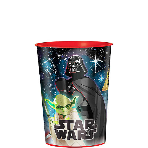 Metallic Star Wars Galaxy of Adventures Plastic Favor Cup, 16oz Image #1