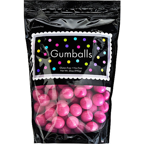 Nav Item for Bright Pink Gumballs, 35oz - Bubblegum Flavor Image #1