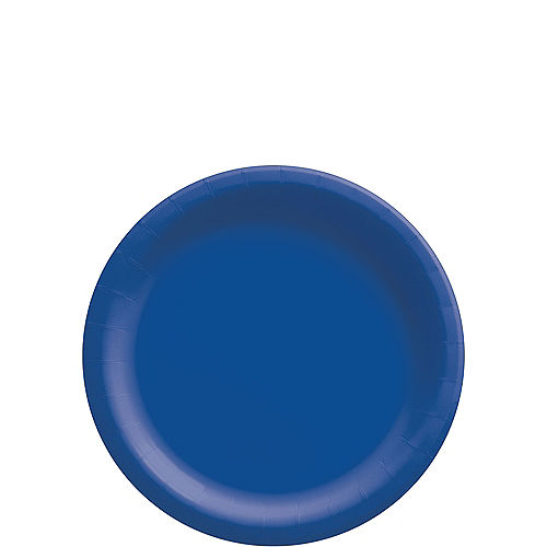 Nav Item for Royal Blue Extra Sturdy Paper Dessert Plates, 6.75in, 50ct Image #1