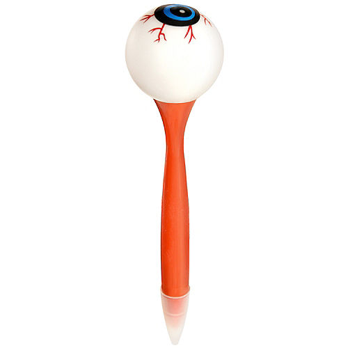 Nav Item for Bloodshot Eyeball Plastic Pen, 1.4in x 6.3in Image #1