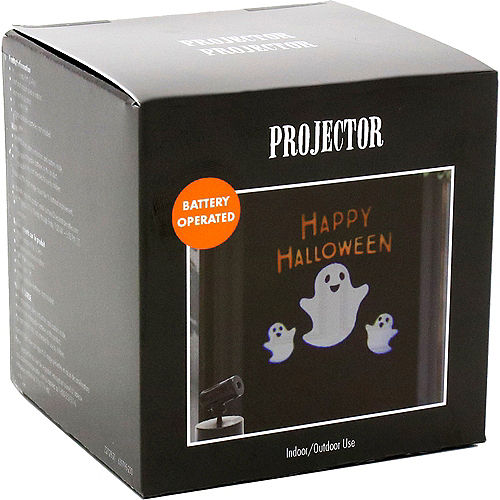Nav Item for Happy Halloween Ghosts Motion Projector, 3.5in x 3.75in Image #4
