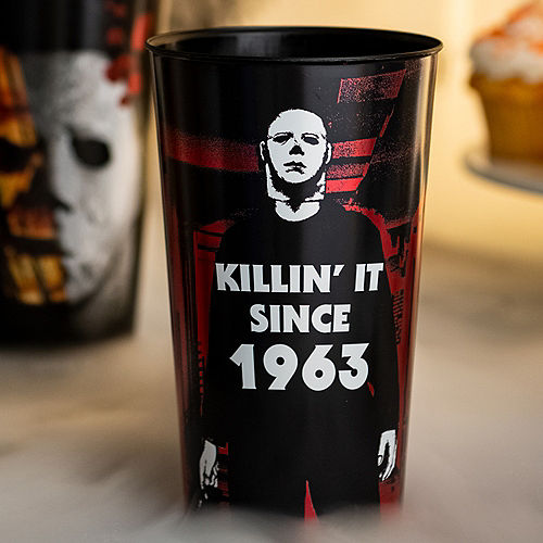 Nav Item for Michael Myers Killin' It Since 1963 Plastic Cup, 32oz - Halloween 2 Image #2
