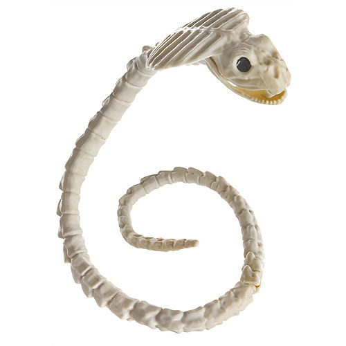 Snake Skeleton Plastic Decoration, 39in Image #1