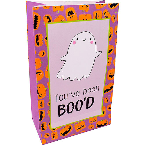 Nav Item for You've Been Boo'd Kraft Paper Gift Bags, 5.25in x 8.5in, 3ct Image #4