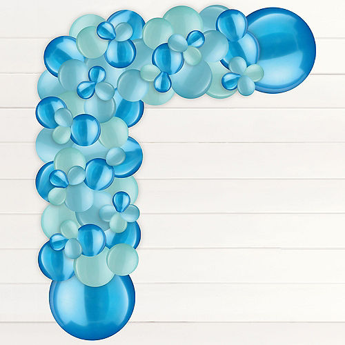 Nav Item for Air-Filled Aqua Balloon Garland Kit Image #2