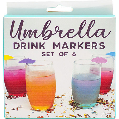 Nav Item for Umbrella Drink Markers, 6ct Image #1
