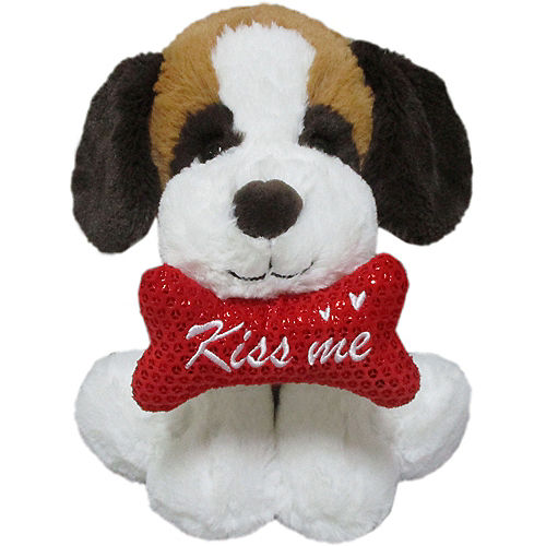 Kiss Me Puppy Valentine's Day Plush, 11in Image #1