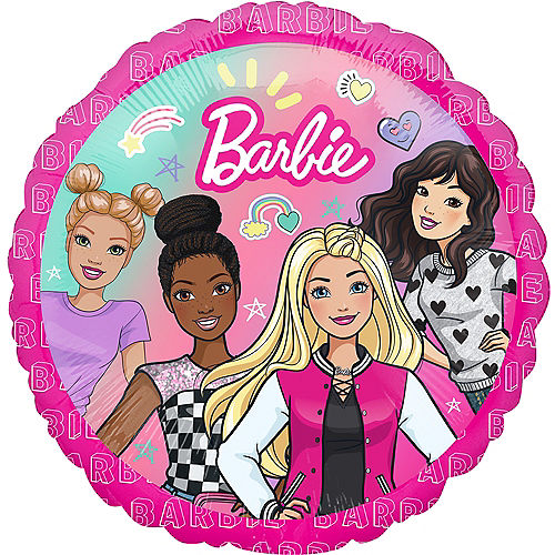 Barbie Dream Together Foil Balloon, 17in Image #1