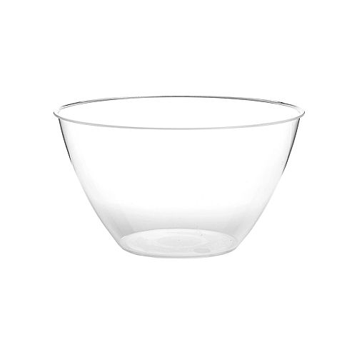 Small CLEAR Plastic Bowl Image #1