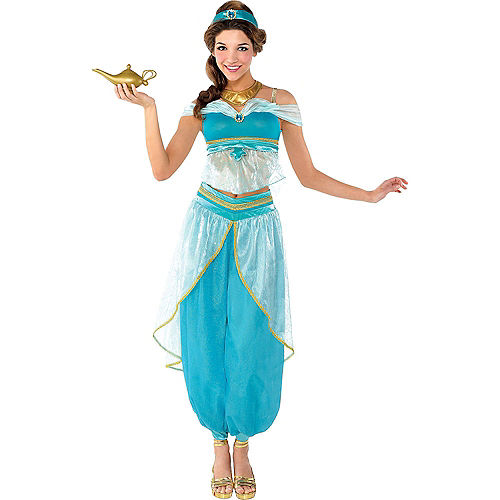 Nav Item for Adult Jasmine & Aladdin Couples Costumes Image #2