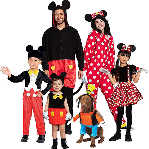 Nav Item for Mickey & Minnie Mouse Family Costumes Image #1