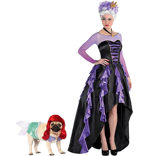 Nav Item for Adult Ursula & Ariel Doggy & Me Costumes - The Little Mermaid Image #1