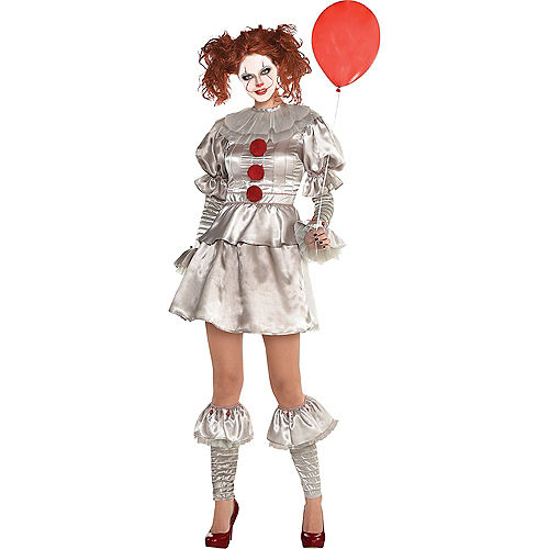 Adult Pennywise & Georgie Couples Costumes - It Image #3