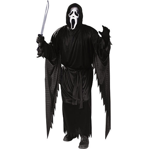 Adult Ghost Face Costume - Scream Image #1