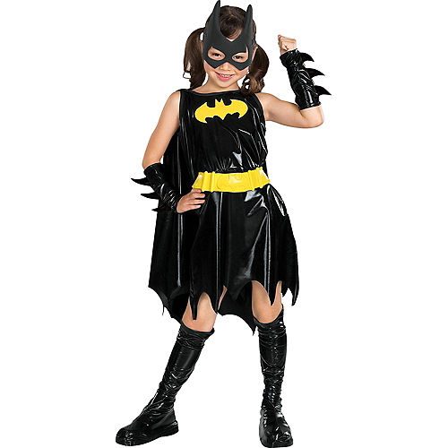 Girls Batgirl Costume Deluxe - Batman Image #1
