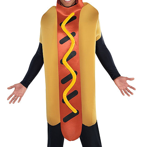 Adult Hot Diggity Hot Dog Costume Image #3