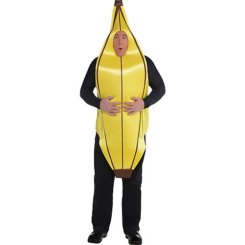 Adult Going Banana Costume Plus Size Image #1