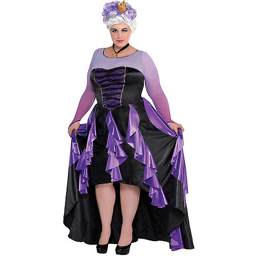 Nav Item for Adult Ursula Costume Couture Plus Size - The Little Mermaid Image #1