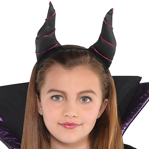 Nav Item for Girls Maleficent Costume - Sleeping Beauty Image #2
