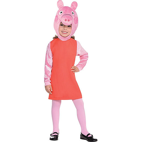 Nav Item for Girls Peppa Pig Costume Image #1