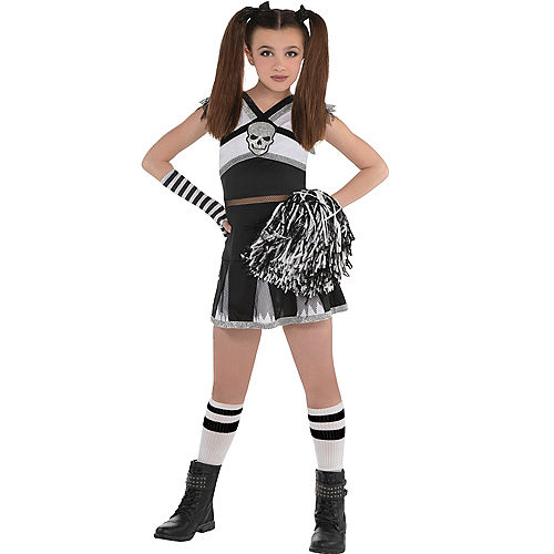 Girls Ra Ra Rebel Cheerleader Costume Image #1