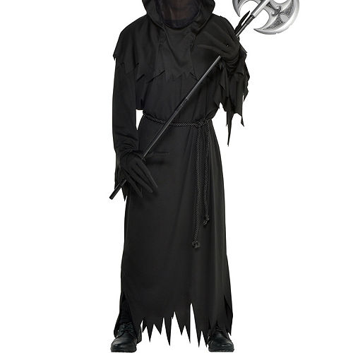 Mens Light-Up Glaring Grim Reaper Costume Image #3