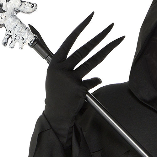 Nav Item for Mens Light-Up Glaring Grim Reaper Costume Plus Size Image #4