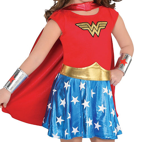 Toddlers' Wonder Woman Deluxe Costume Image #3