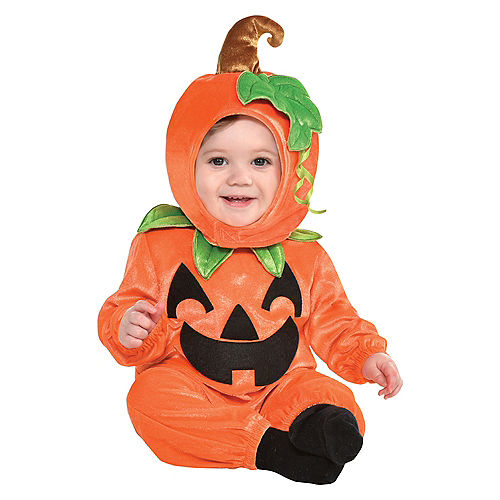 Nav Item for Baby Cute As A Pumpkin Costume Image #1