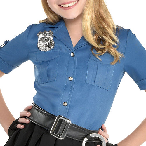 Girls Officer Cutie Cop Costume Image #3