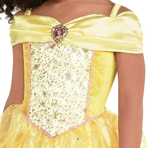 Girls Classic Belle Costume - Beauty and the Beast Image #2