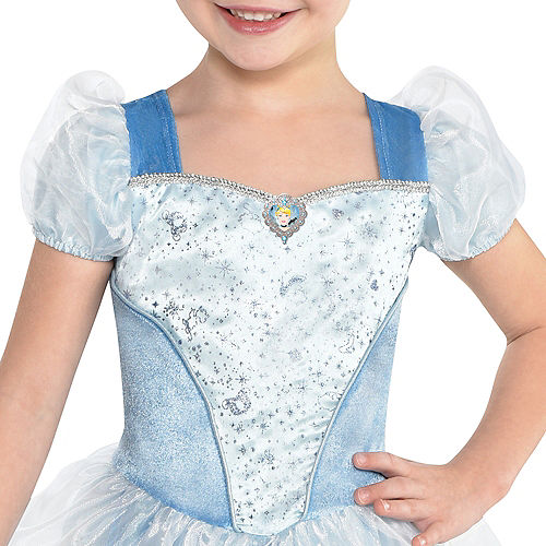 Nav Item for Girls Classic Cinderella Costume - Cinderella Image #2