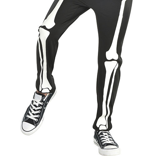 Boys Glow-in-the-Dark X-ray Skeleton Costume Image #4