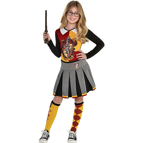 Nav Item for Child Gryffindor Long-Sleeve Shirt - Harry Potter Image #1