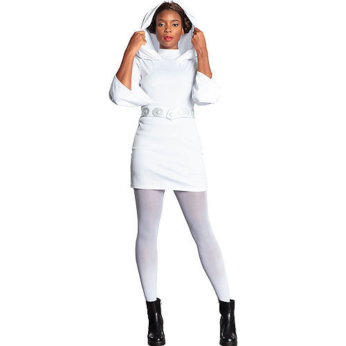 Nav Item for Womens Princess Leia Dress - Star Wars Image #2