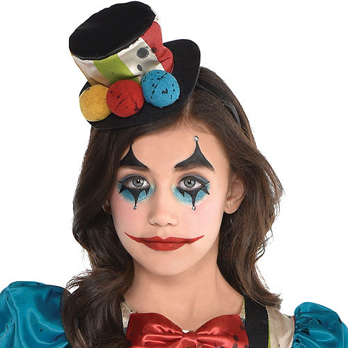 Nav Item for Child Creepy Clown Costume Image #4