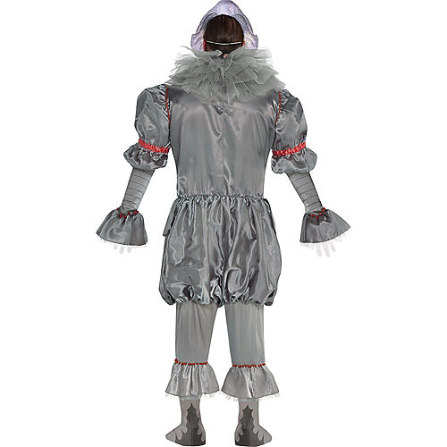 Nav Item for Adult Tattered Pennywise Costume Plus Size - It Chapter Two Image #3
