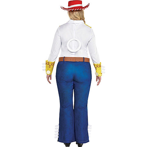 Nav Item for Adult Jessie Plus Size Deluxe Costume - Toy Story 4 Image #3