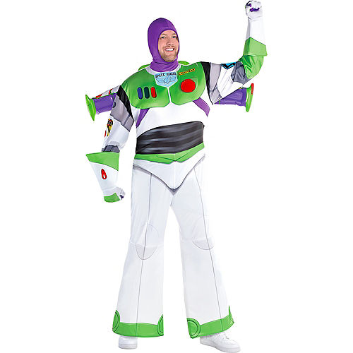Adult Buzz Lightyear Plus Size Deluxe Costume  - Toy Story 4 Image #1