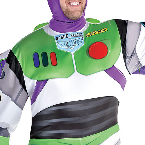 Nav Item for Adult Buzz Lightyear Plus Size Deluxe Costume  - Toy Story 4 Image #4