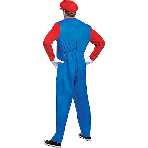 Nav Item for Adult Mario Costume - Super Mario Brothers Image #2