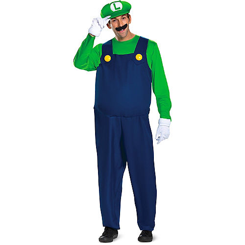 Adult Luigi Costume - Super Mario Brothers Image #1