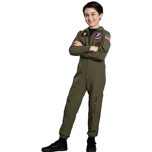 Maverick Flight Suit Costume for Kids - Top Gun 2 Image #3