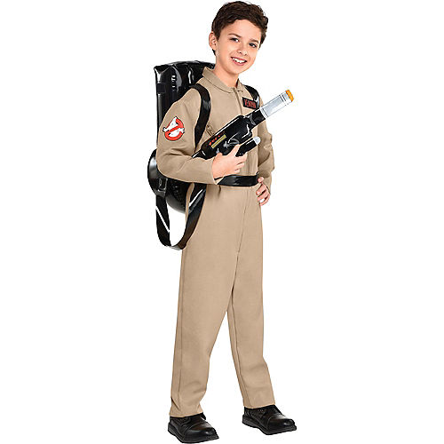 Kids' Ghostbusters Deluxe Costume with Proton Pack Image #1